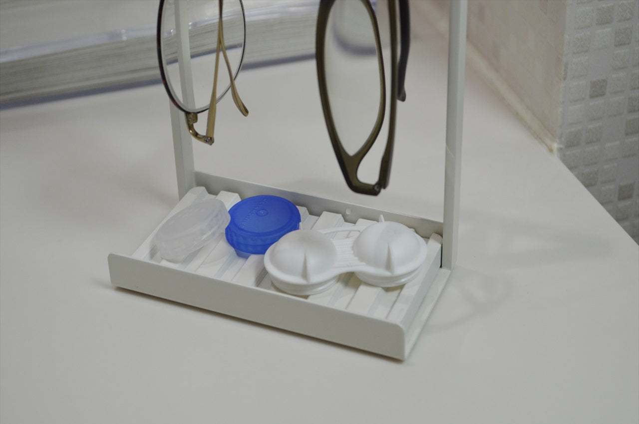 COLLEND コレンド Glasses Stand With Dry Tray メガネスタンド(ドライトレイ付)眼鏡スタンド めがねスタンド メガネ立て 眼鏡立て めがね立て