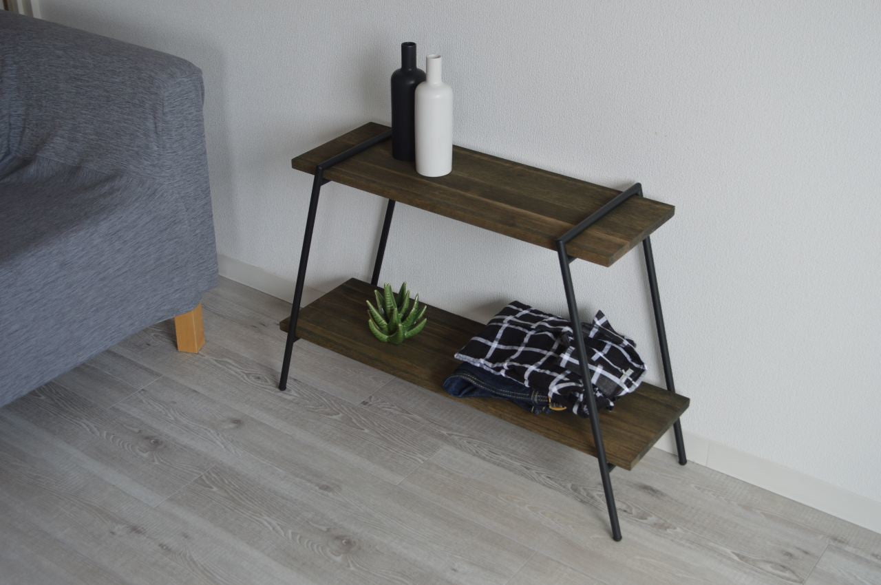 COLLEND コレンド Iron Leg Rack 2段 アイアンレッグラック 2段 ラック 棚 収納 ディスプレイ