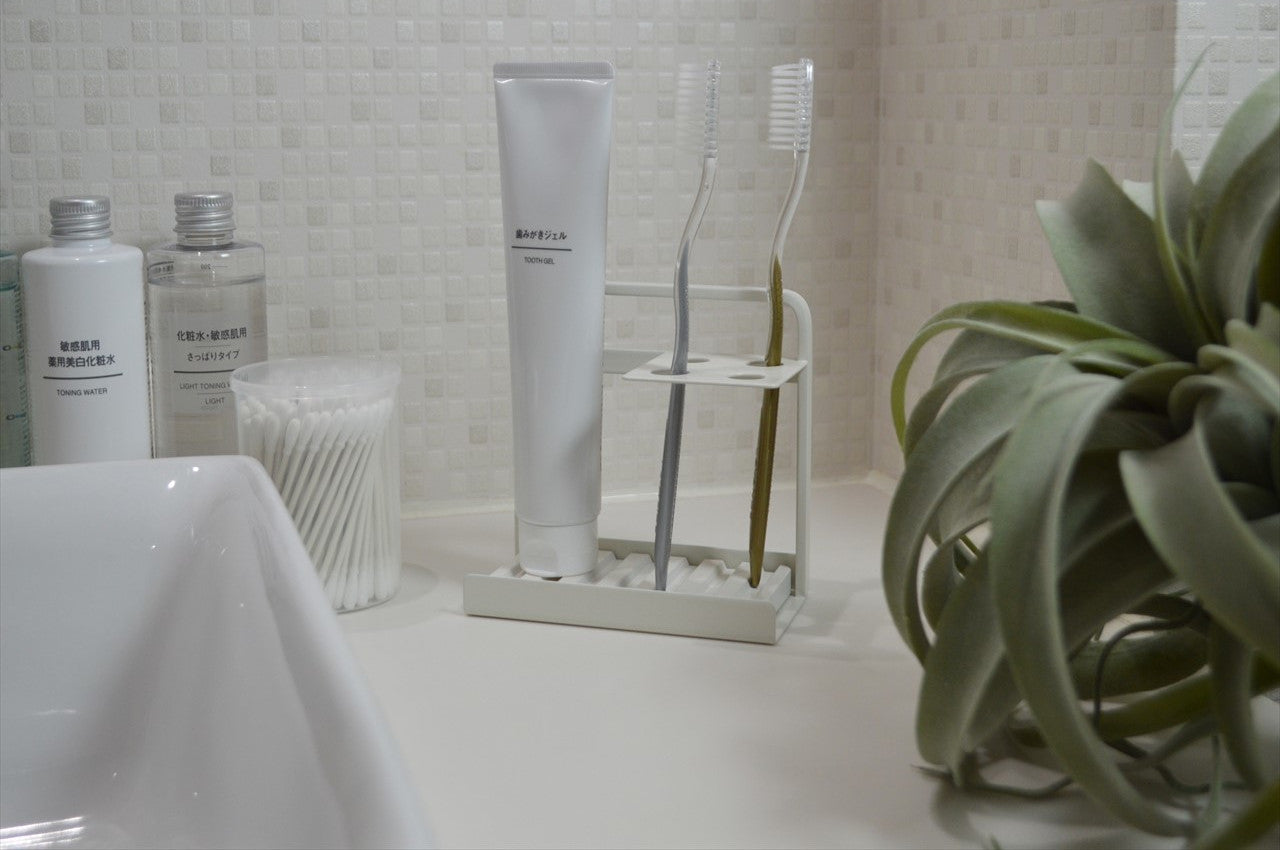 COLLEND　コレンド Toothbrush Stand With Dry Tray　歯ブラシスタンド（ドライトレイ付）　歯ブラシ立て　ハブラシスタンド　ハブラシ立て