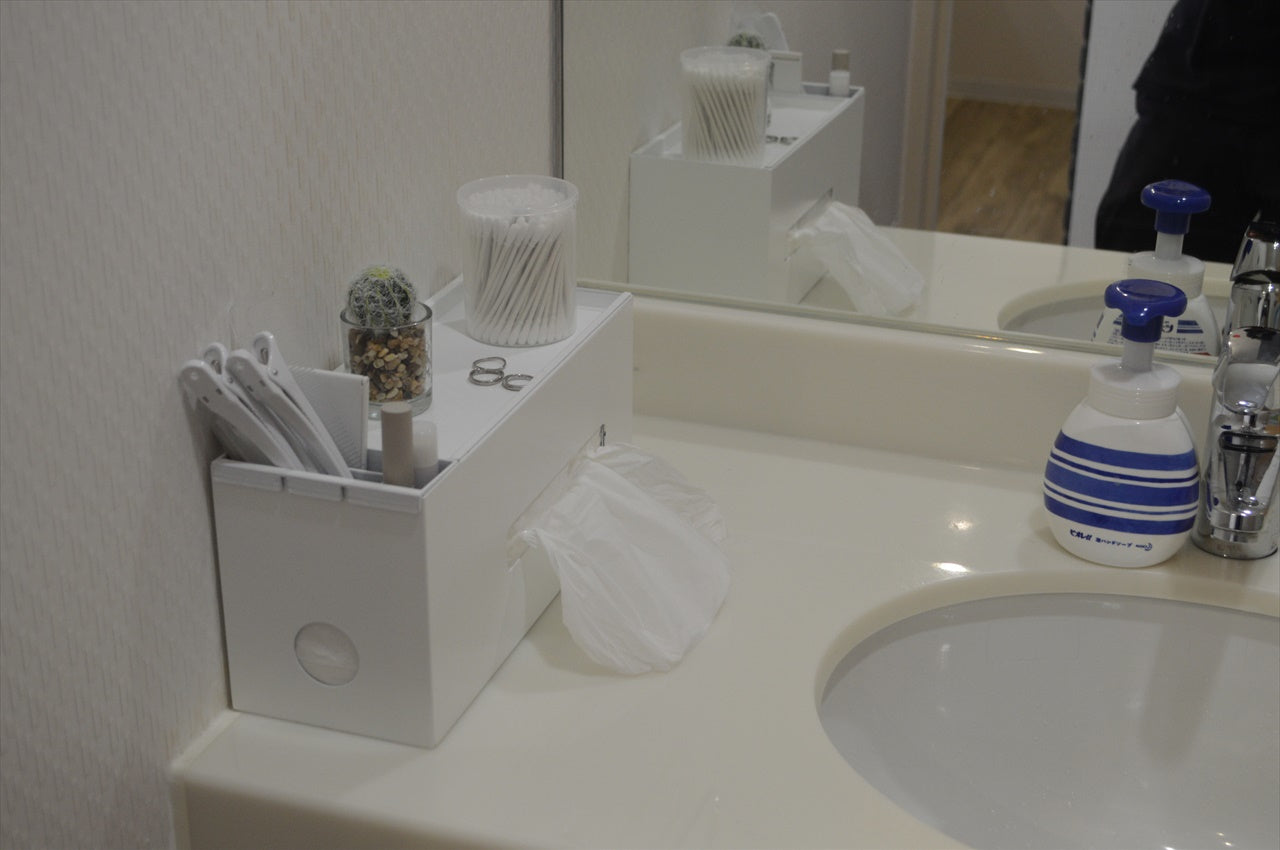 COLLEND　コレンド Tissue Case With Pocket & Tray ティッシュケース（ポケット＆トレイ付）　ティッシュボックス　ティッシュ入れ