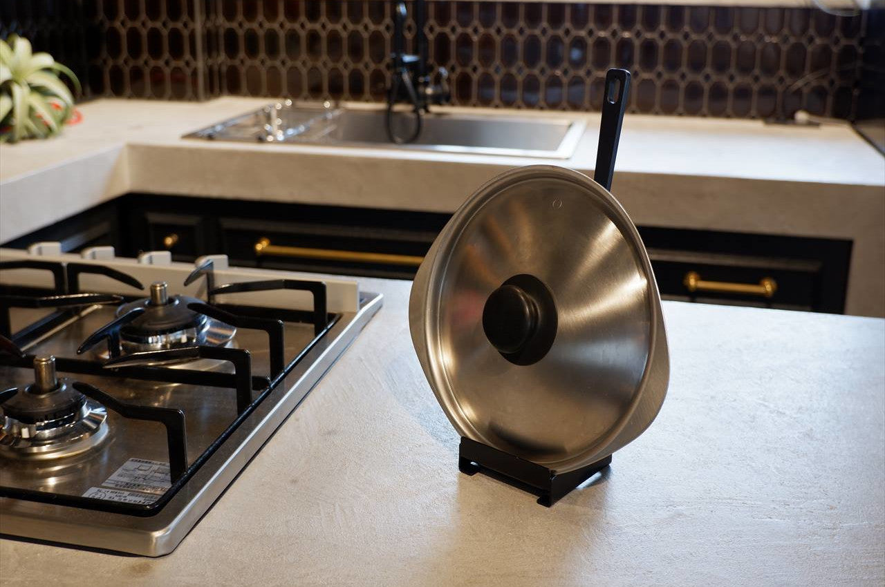 COLLEND　コレンド Lid & Ladle Stand なべ蓋&お玉スタンド　なべ蓋スタンド　鍋蓋スタンド　お玉スタンド